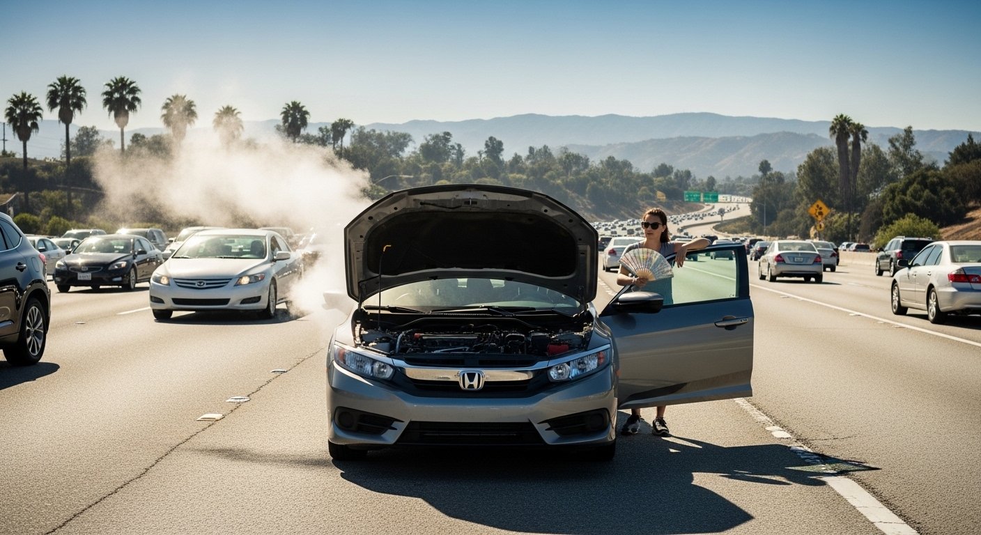 Why Cars Overheat in Southern California Traffic